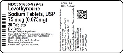 Label (51655 989 52 Master Bottle Label Approval   Rev A 05 22)